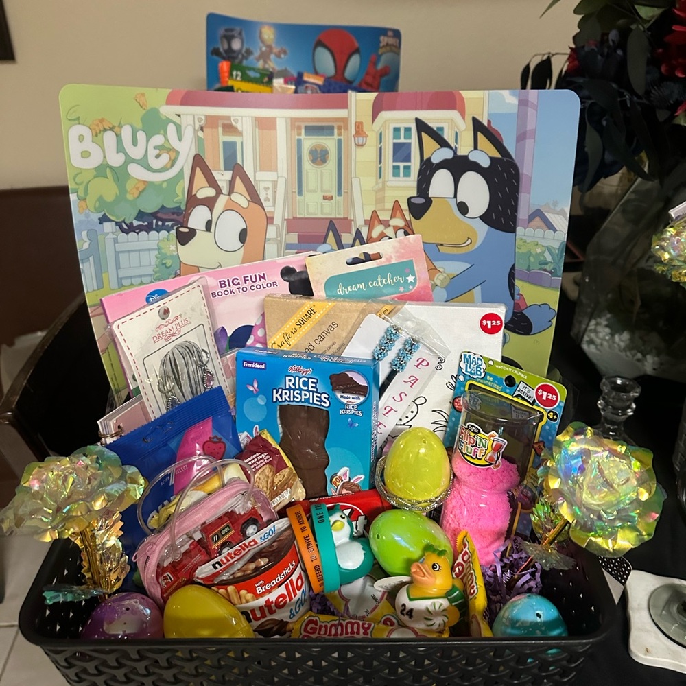 Kids Toy Gift Basket